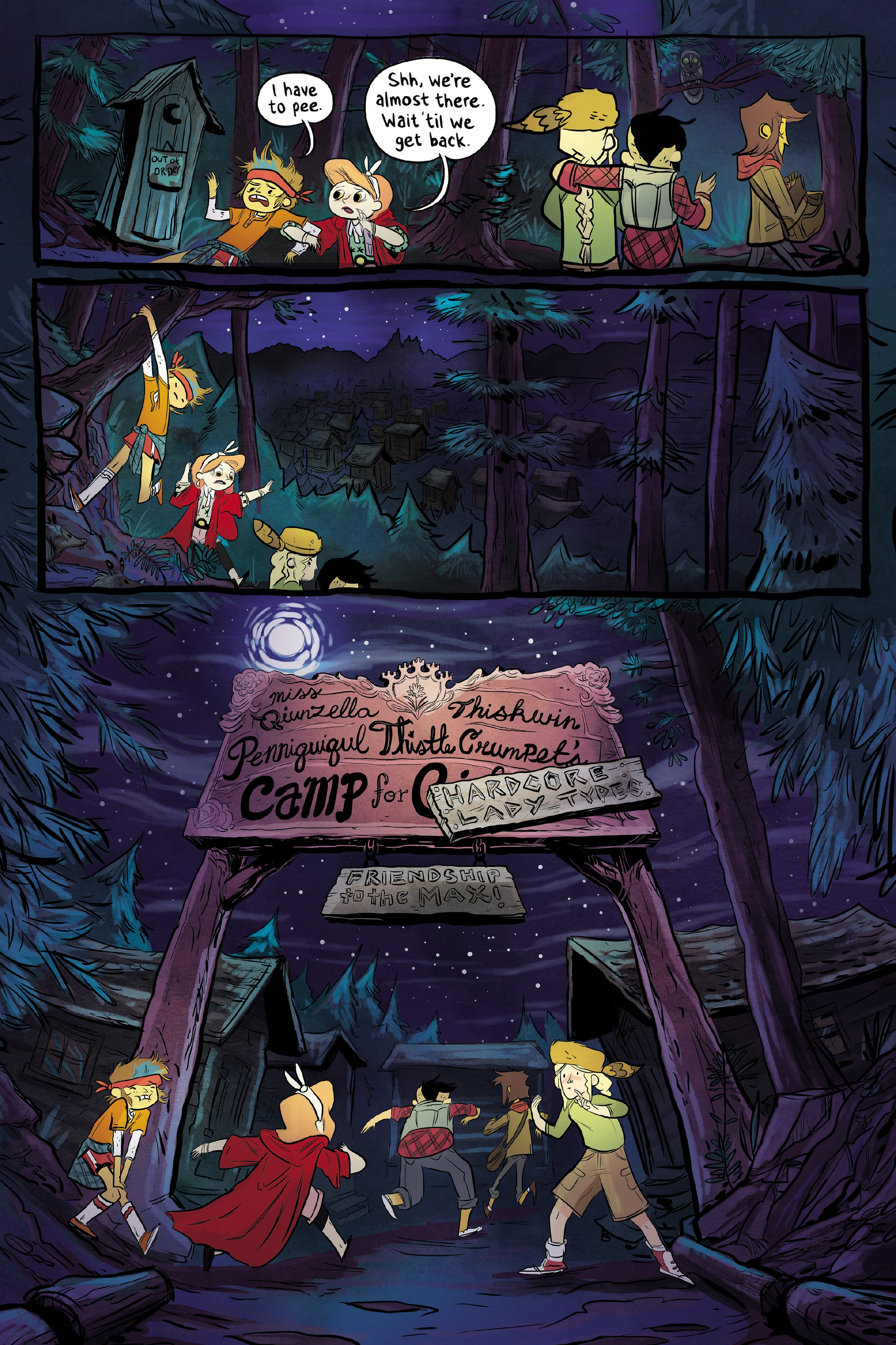 Read online Lumberjanes: The Infernal Compass comic -  Issue # TPB - 111