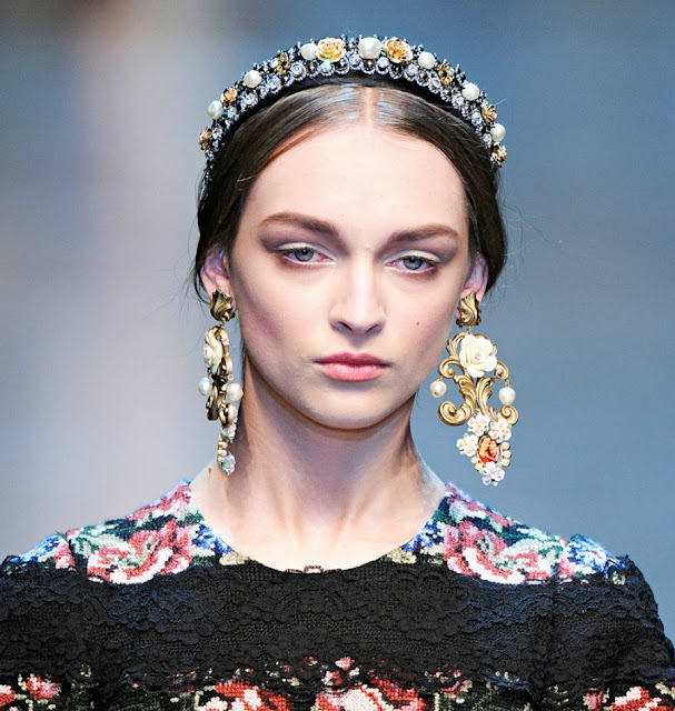 My BEADialogy...: Dolce and Gabbana Fall 2012 RTW Part2 (Jewelry ...