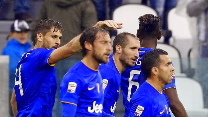 Juventus-Parma 7-0: Risultato firmato Tevez Llorente Morata Lichtsteiner.
