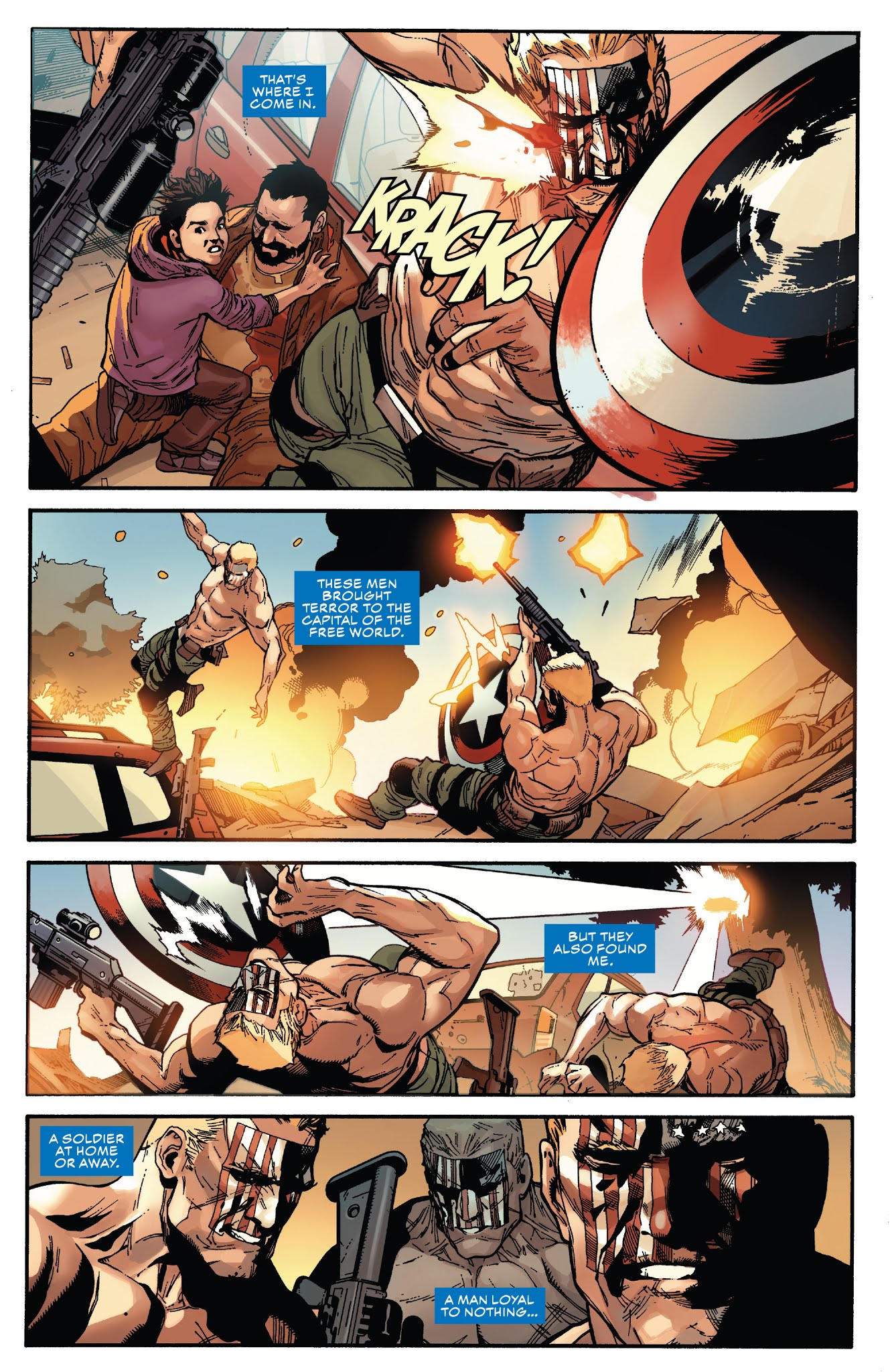 Read online Captain America (2018) comic -  Issue #1 - 9