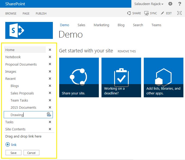 Edit Links Missing in SharePoint 2013 Navigation? SharePoint Diary