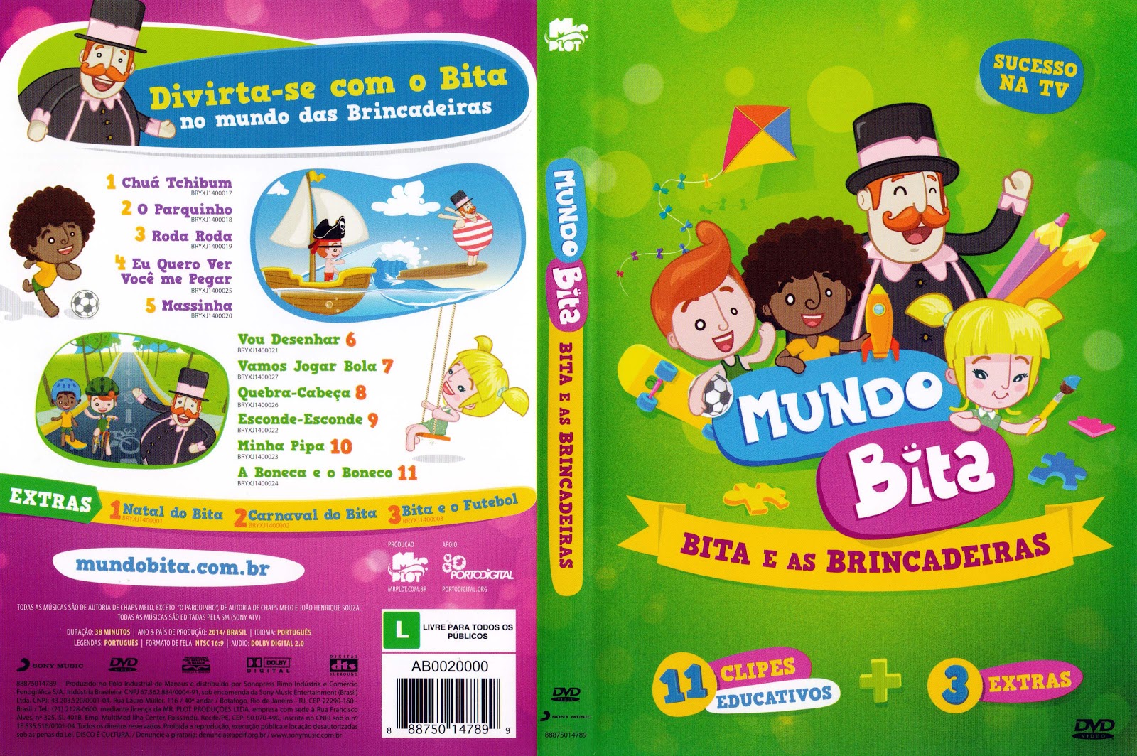 Capa DVD Mundo Bita Bita EAs Brincadeiras - DVD Cover - Baixar Capas de ...