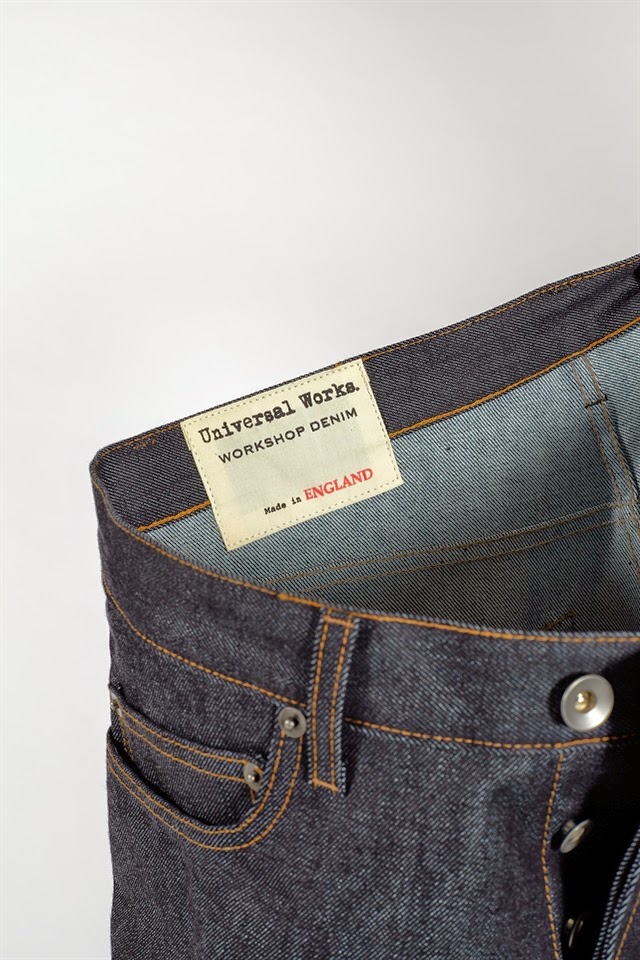 Universal Works - workshop denim jeans made in England | Grey Fox