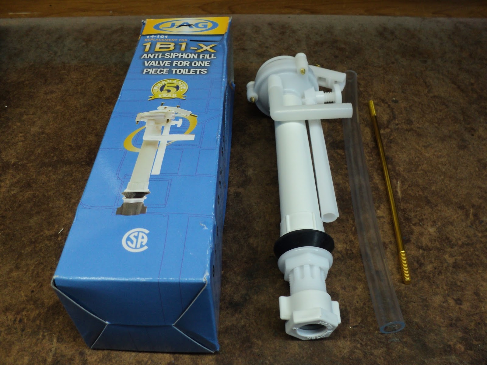 Rouge River OnePiece Toilet Won't Stop 'Filling' Broken