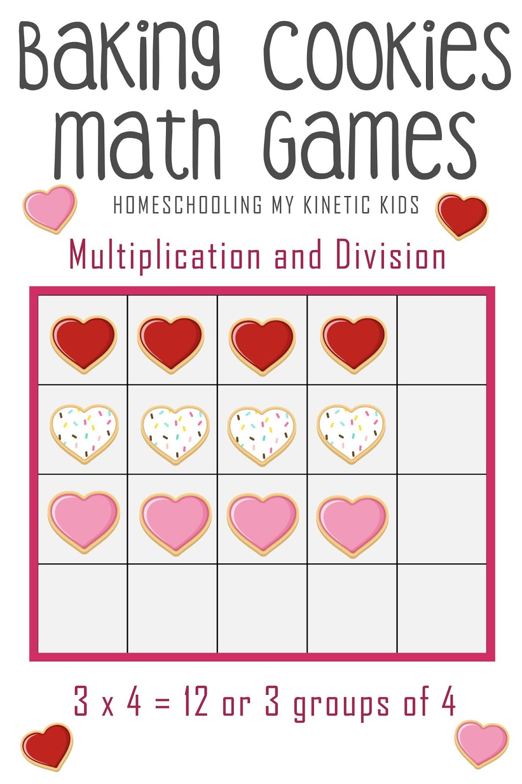 Cookie Baking Math Games