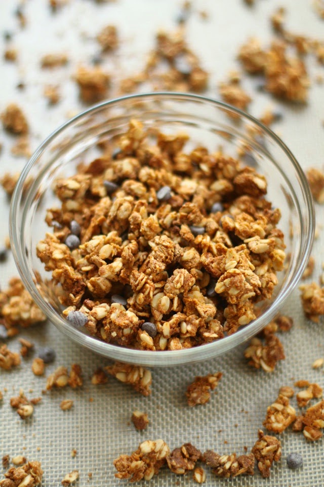 Running With Spoons | Vanilla Almond Butter Protein Granola