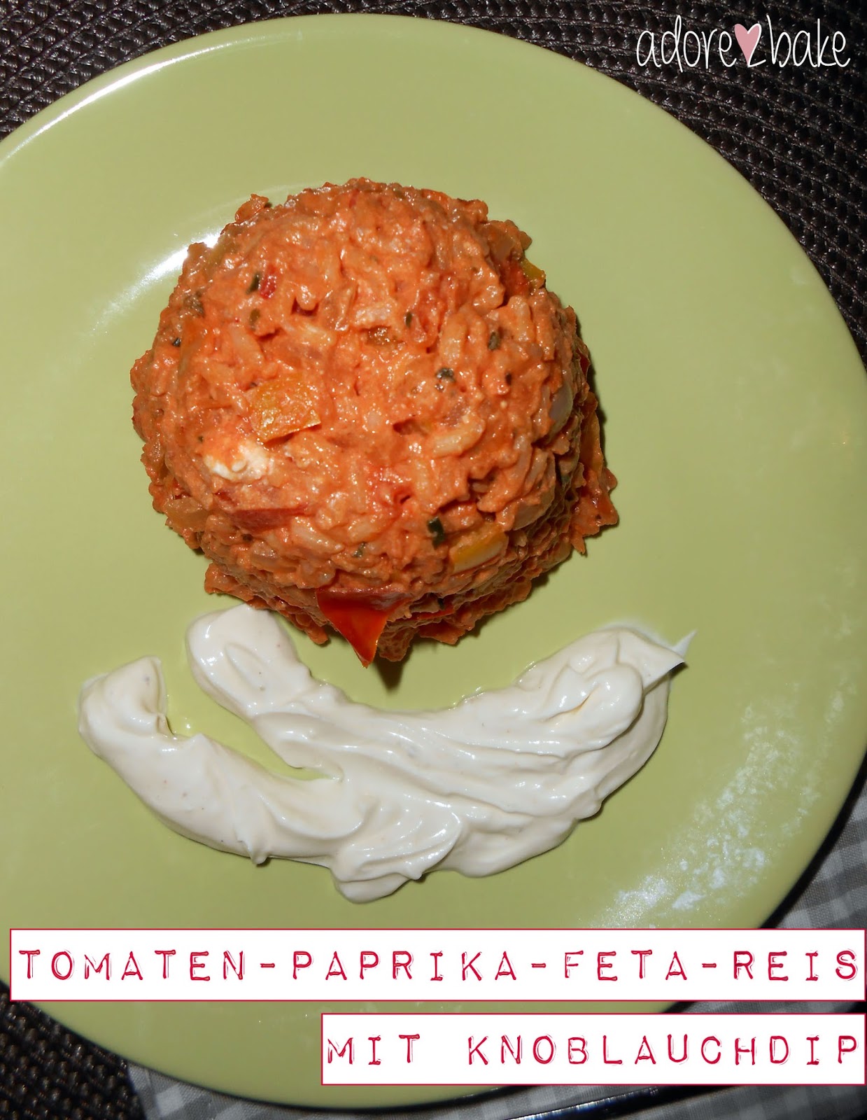 adore2bake: Tomaten-Paprika-Feta-Reis