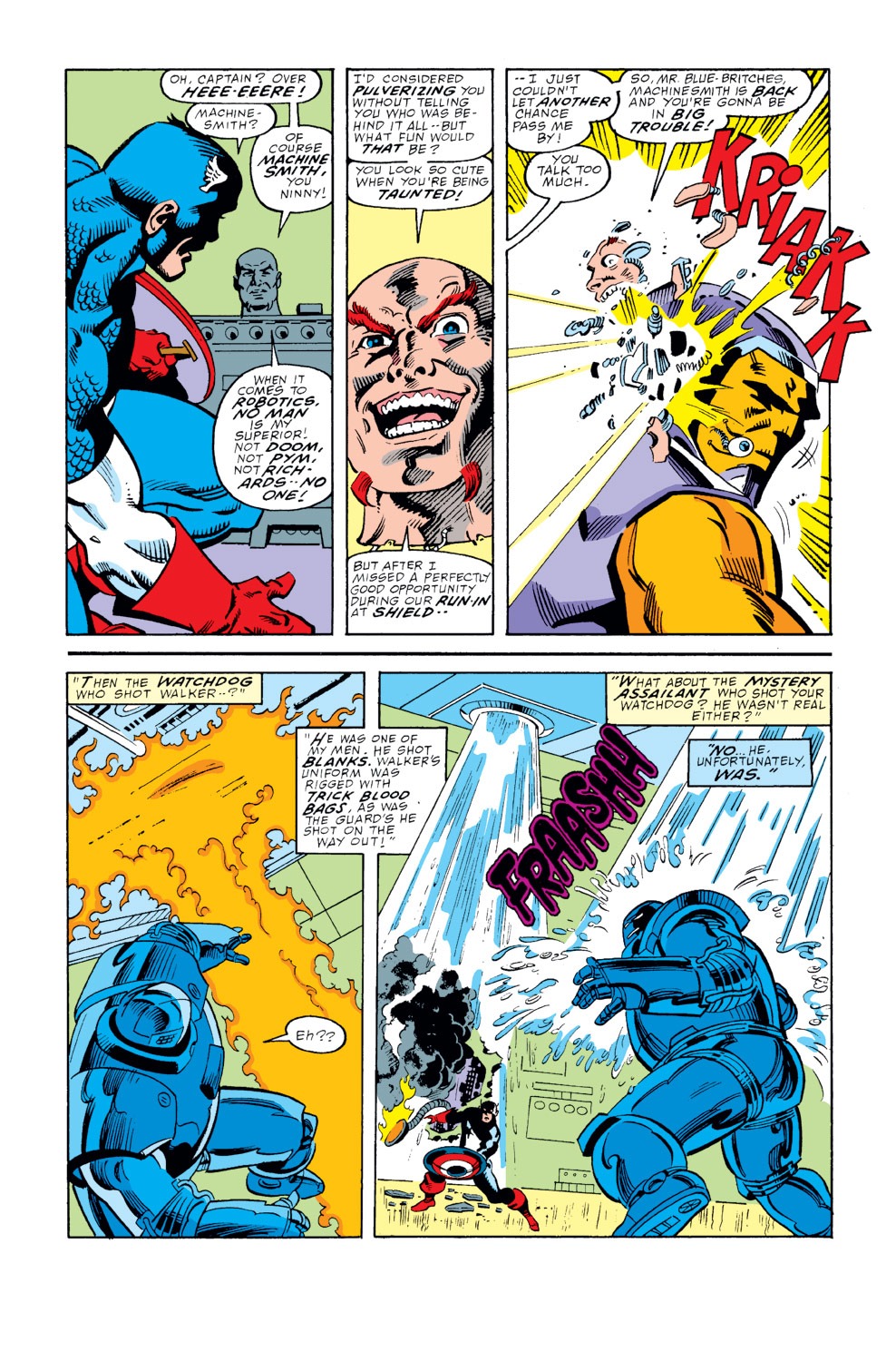 Read online Captain America (1968) comic -  Issue #354 - 20