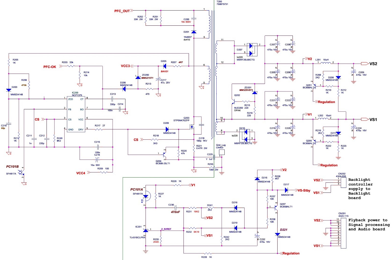 46 INCH LCD TV SMPS SCHEMATIC - Tips And Trick Electronic