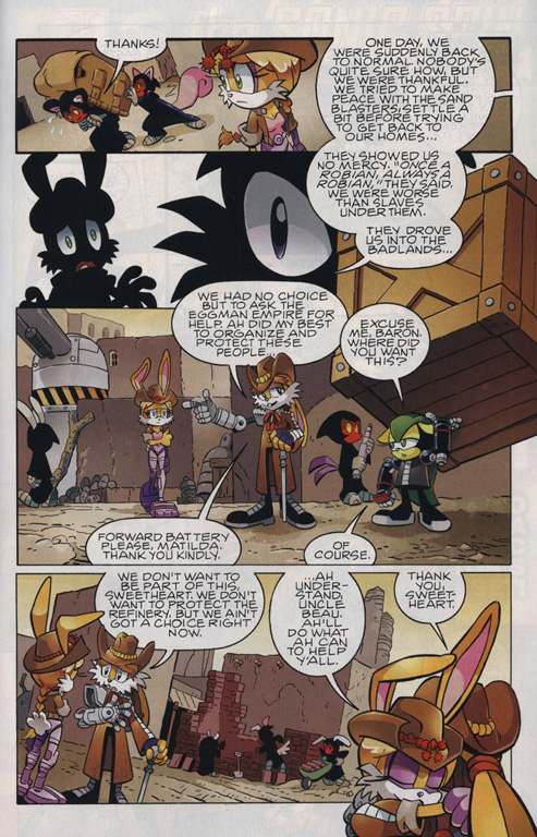 Read online Sonic The Hedgehog comic -  Issue #217 - 16