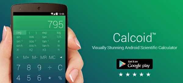 Calcoid, Kalkulator Saintifik Untuk Perangkat Android 