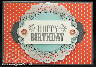 Your Amazing Birthday Card by Stampin' Up! Demonstrator Bekka Prideaux - Buy Stampin' Up! here