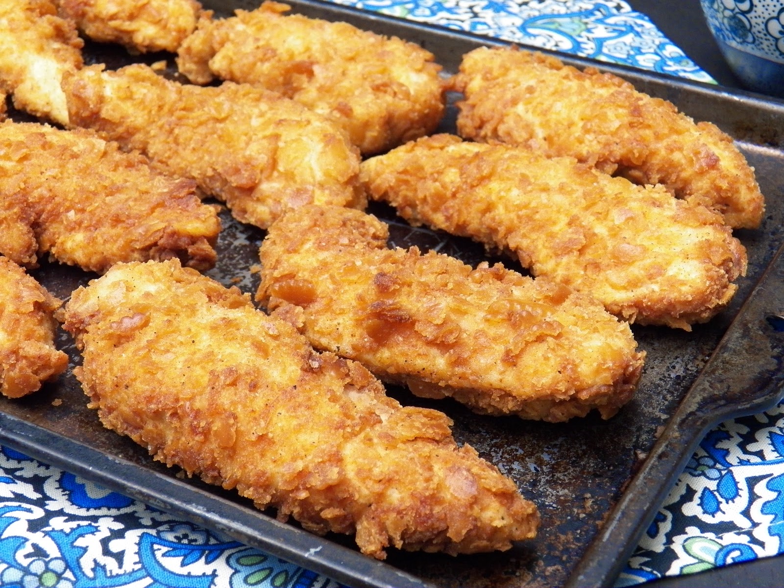 CRISPY CHICKEN TENDERS WITH SWEET PEPPER RELISH DIP In Good Flavor