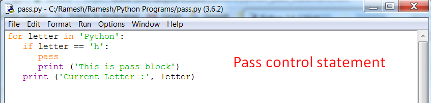 PYTHON BASICS - RAMESH'S BLOG