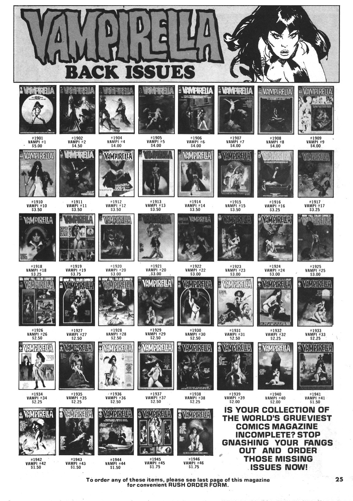 Read online Vampirella (1969) comic -  Issue #47 - 25