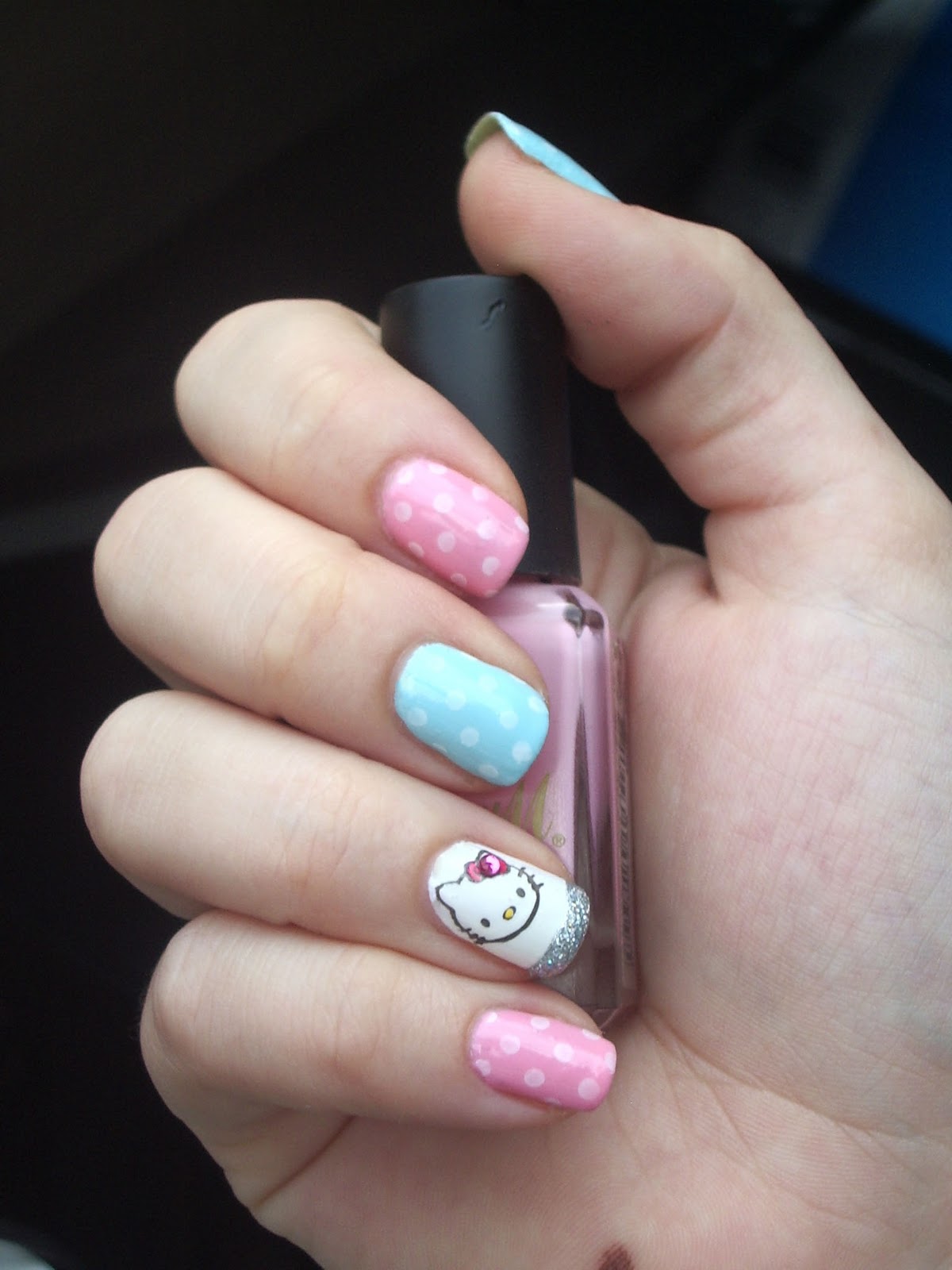 Hello Kitty Nails 2012 part 4