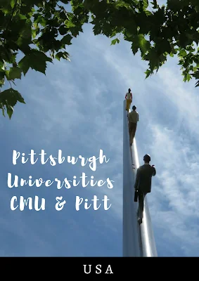 Pittsburgh Universities: Touring Pitt and Carnegie Mellon University (CMU)