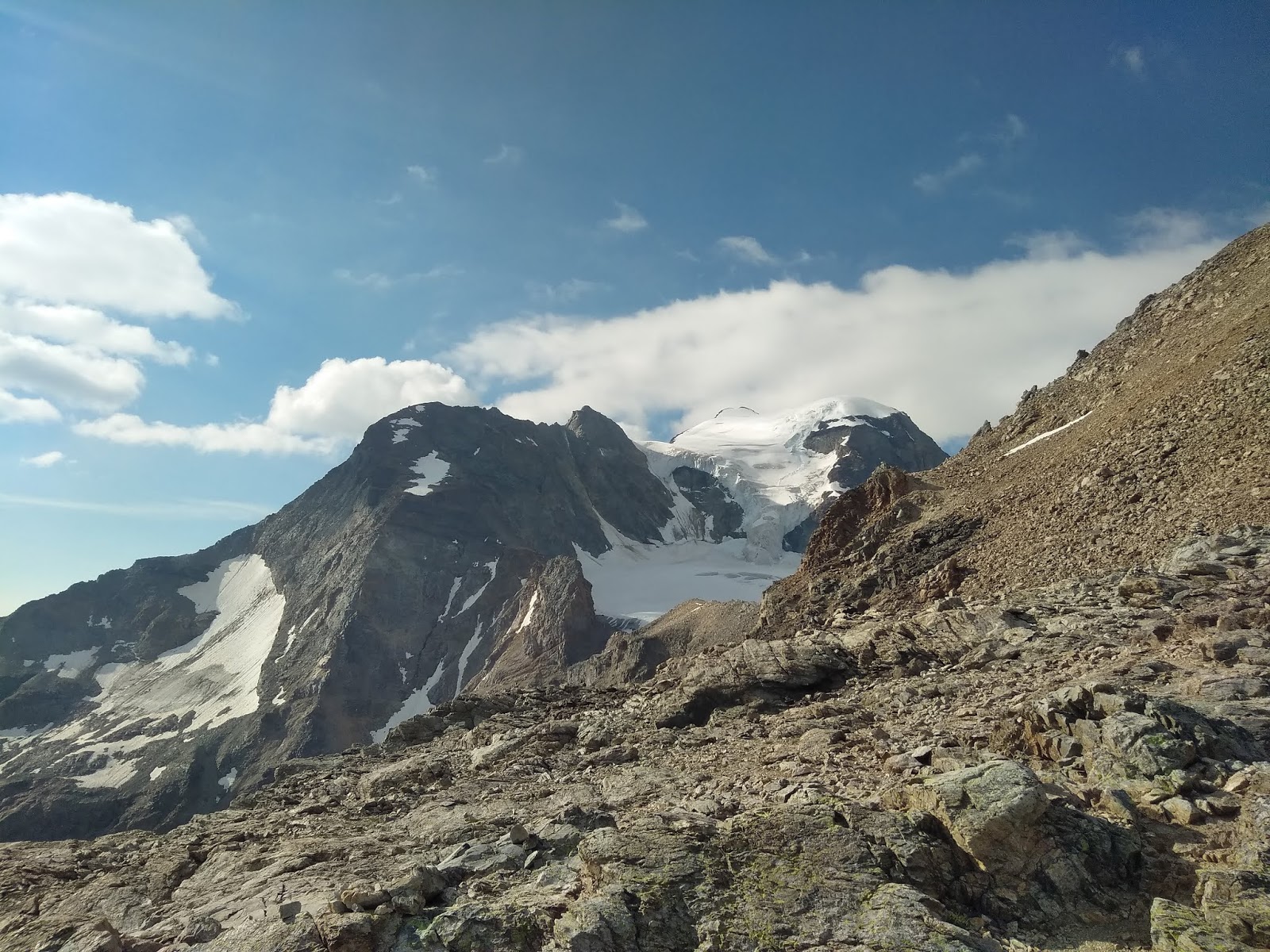 Kletterblog Piz Cambrena (3606m) via Cresta d'Arlas