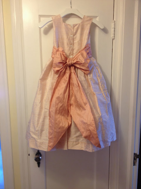 the back view of Pegeen flower girl dress www.outnumbered3-1.com