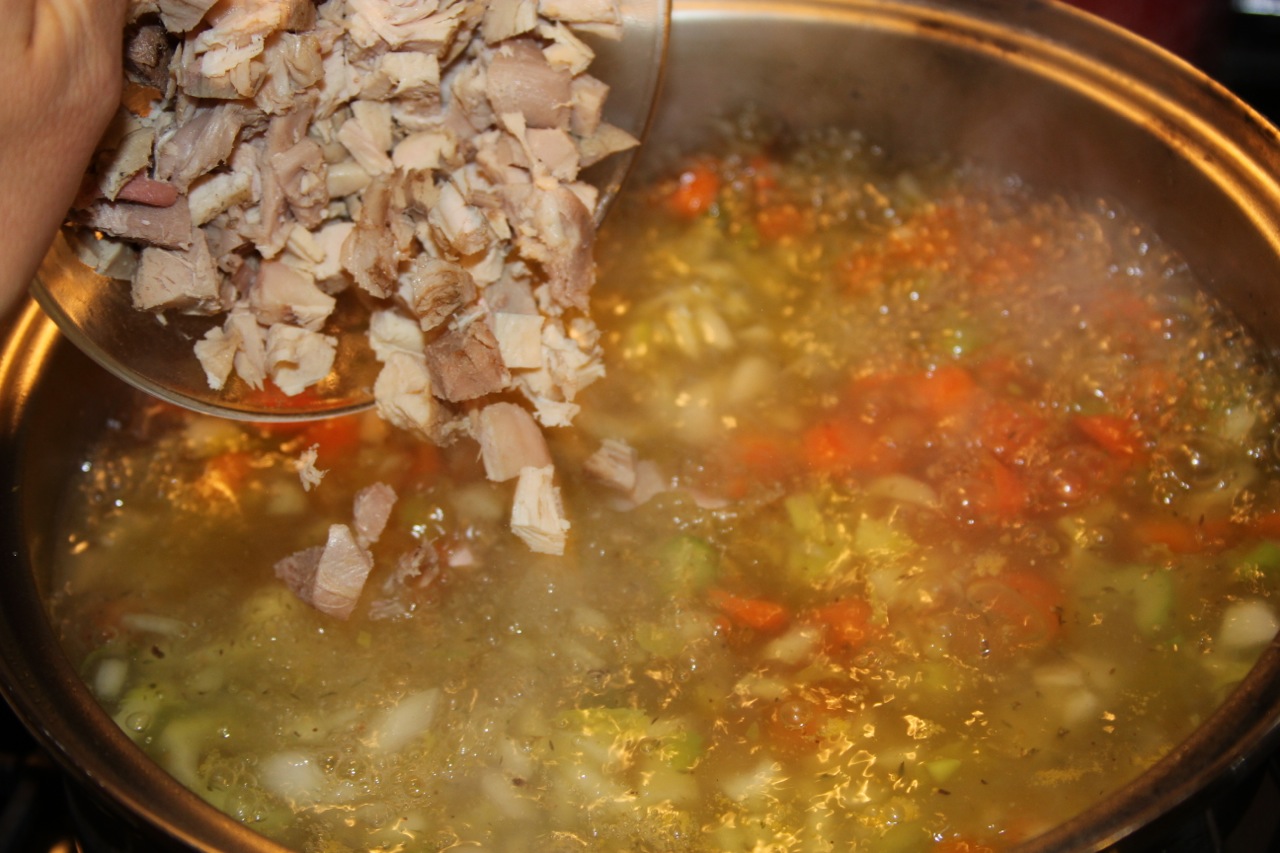 Turkey Noodle Soup Cooking With Ruthie