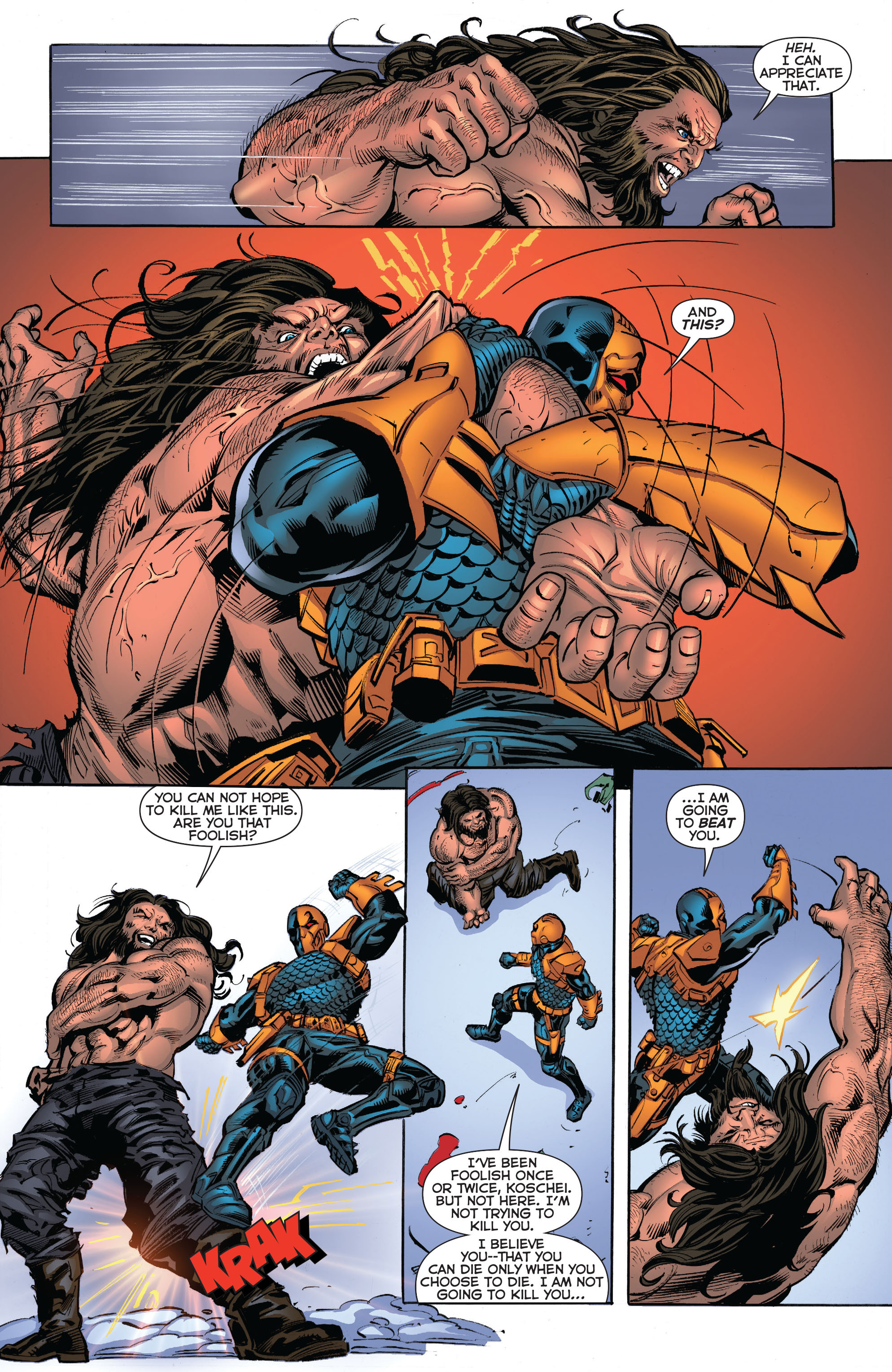 Read online Deathstroke (2011) comic -  Issue #16 - 16