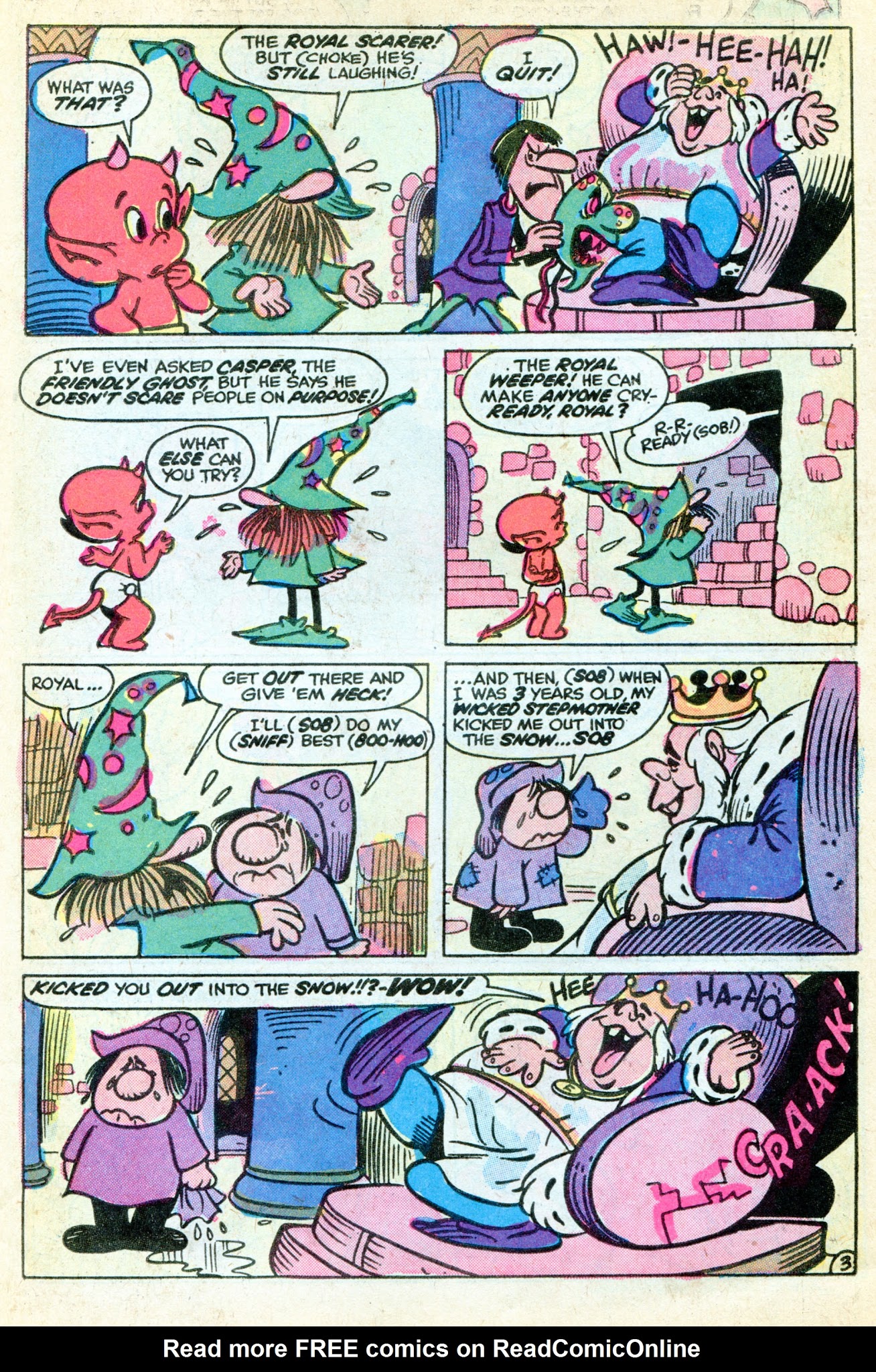 Read online Hot Stuff, the Little Devil comic -  Issue #146 - 7