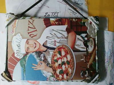 riciclo cartone della pizza
