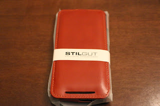 Foto 2 cover HTC One M9 StilGut in pelle cognac 