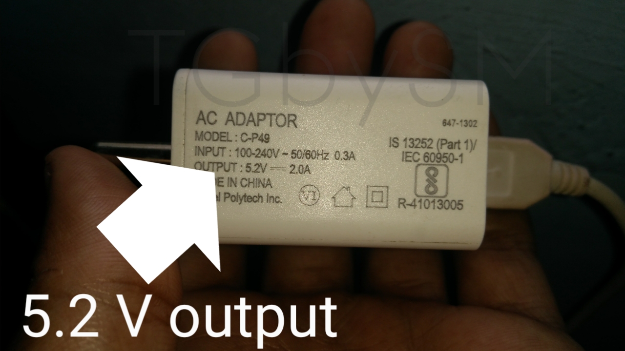 5V output Charger 5V output Charger