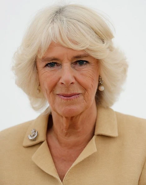 Duchess Camilla visits the Poppy Pod Village at Tile Barn Outdoor Centre, Princess Charlotte, Prince George, kate Middleton