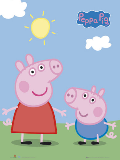 Peppa Pig Cartoon Coloring Pages For Kids