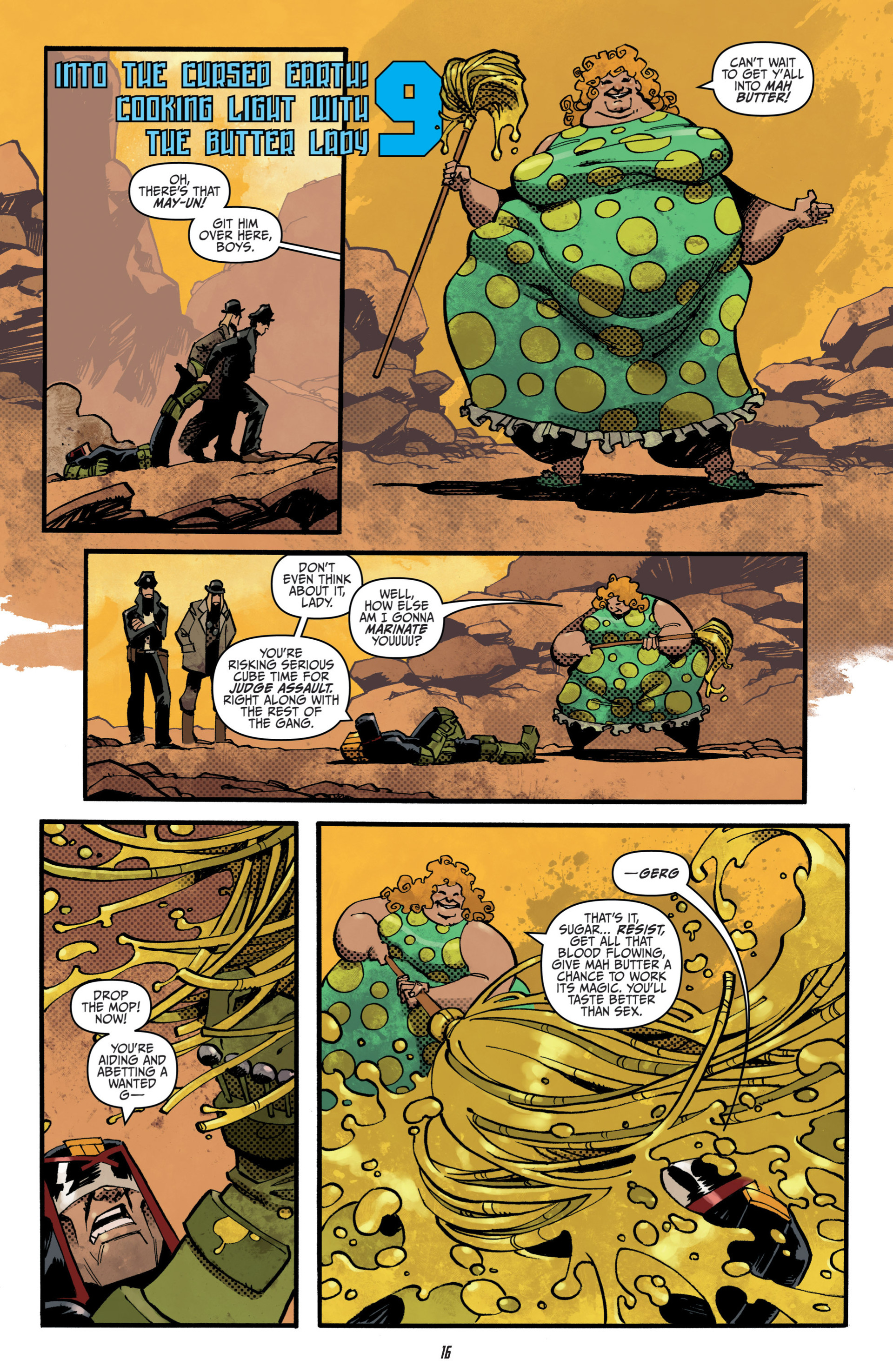 Read online Judge Dredd (2012) comic -  Issue #11 - 19
