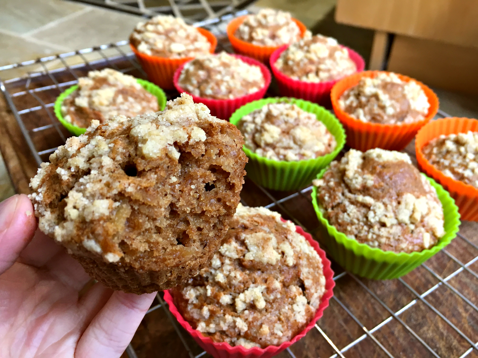 Vegan Apple Crumble Muffins Susiechef