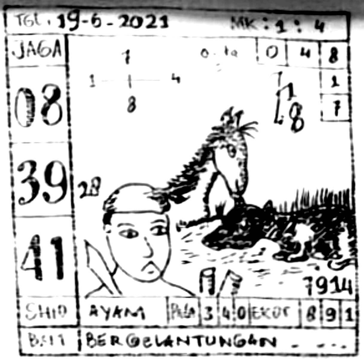 Syair Sgp Hari Ini Sabtu 19 Juni 2021 Opesia Official