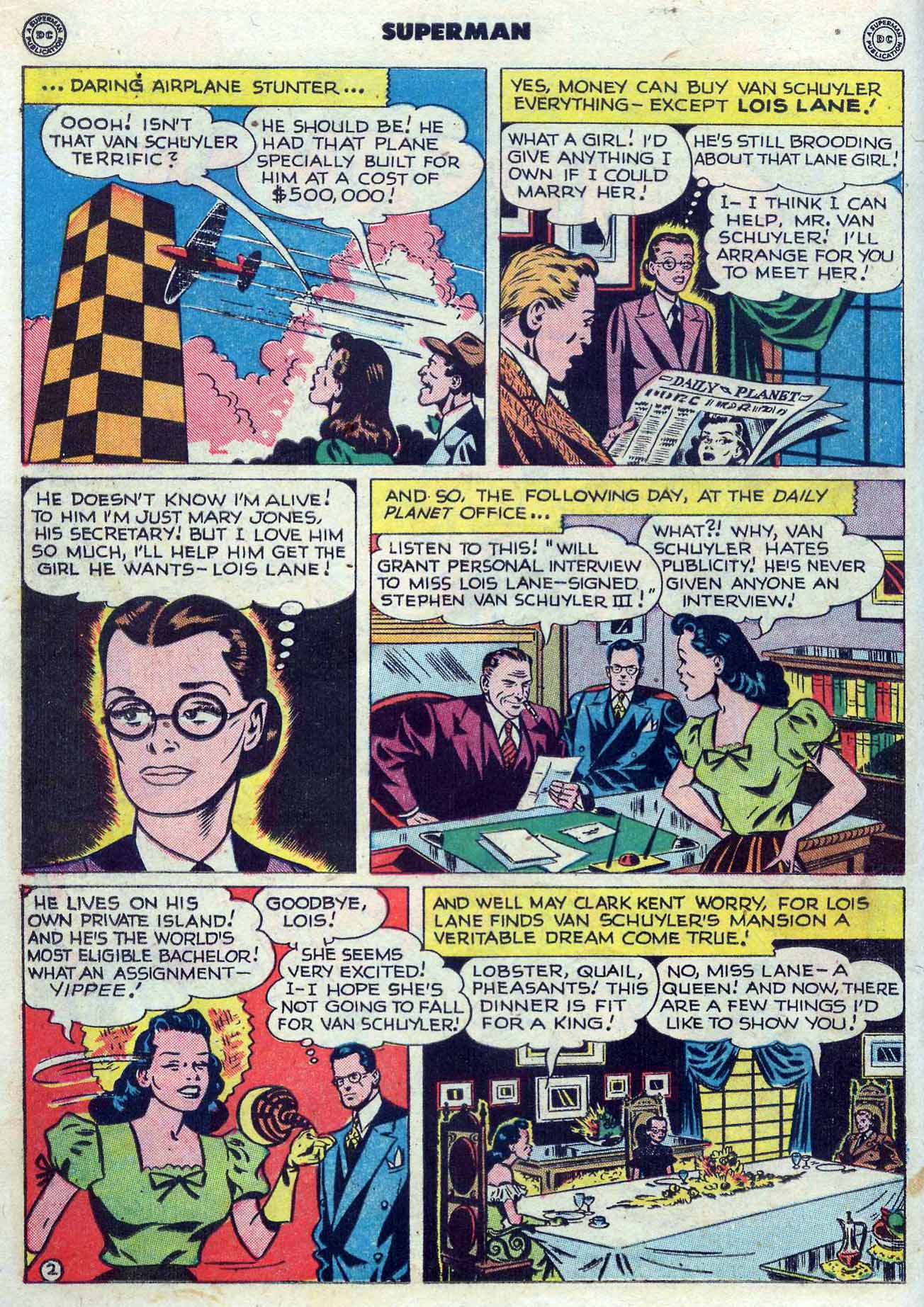 Read online Superman (1939) comic -  Issue #55 - 20