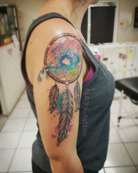Dreamcatcher Tattoos Dreamcatcher Tattoos