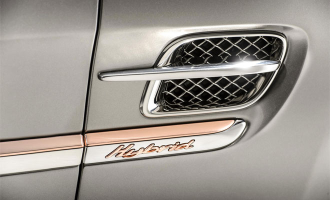 Bentley hybrid badge