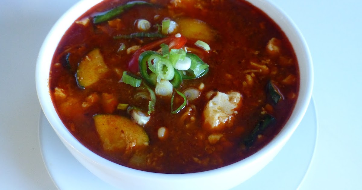 Korean Spicy Tofu Stew Soondubu jjigae Family