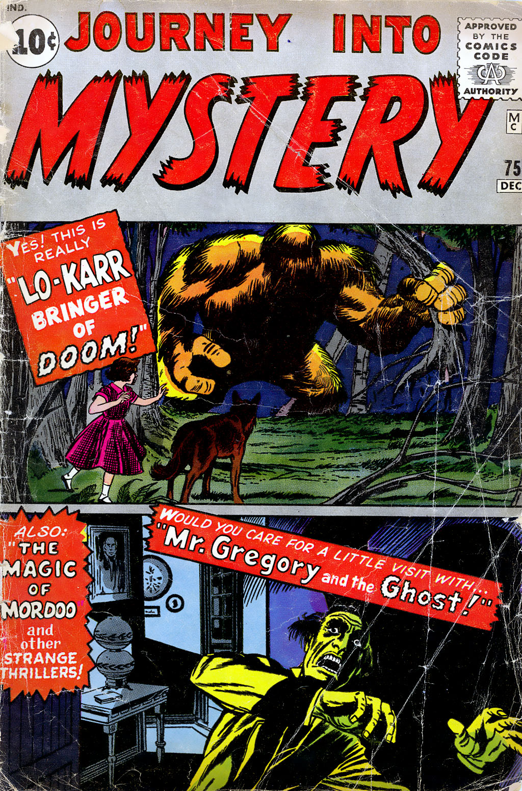Read online Journey Into Mystery (1952) comic -  Issue #75 - 1