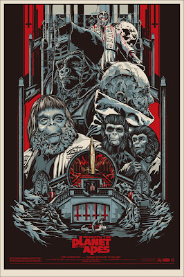 Mondo x Sideshow Collectible Planet of the Apes Screen Print Series - Beneath the Planet of the Apes by Ken Taylor