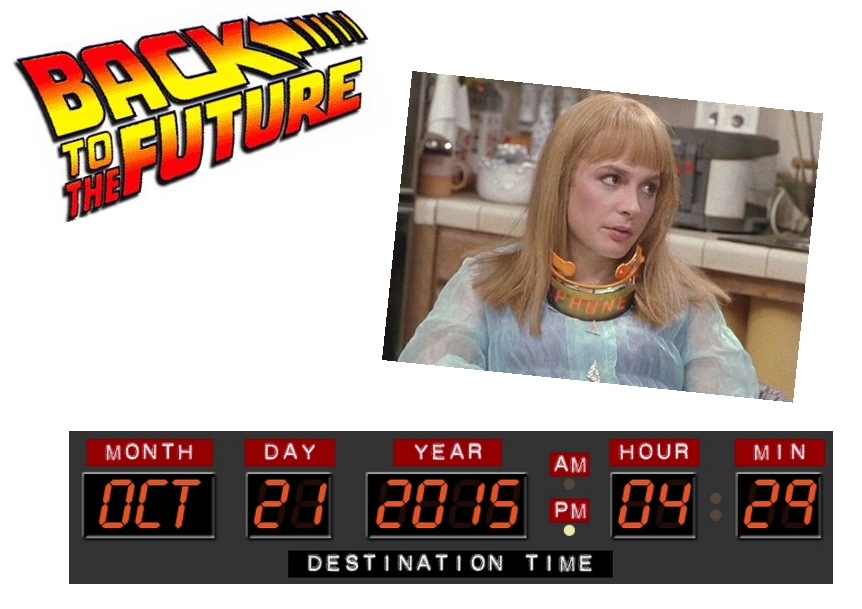 Rhonda's Escape: Back To The Future Day