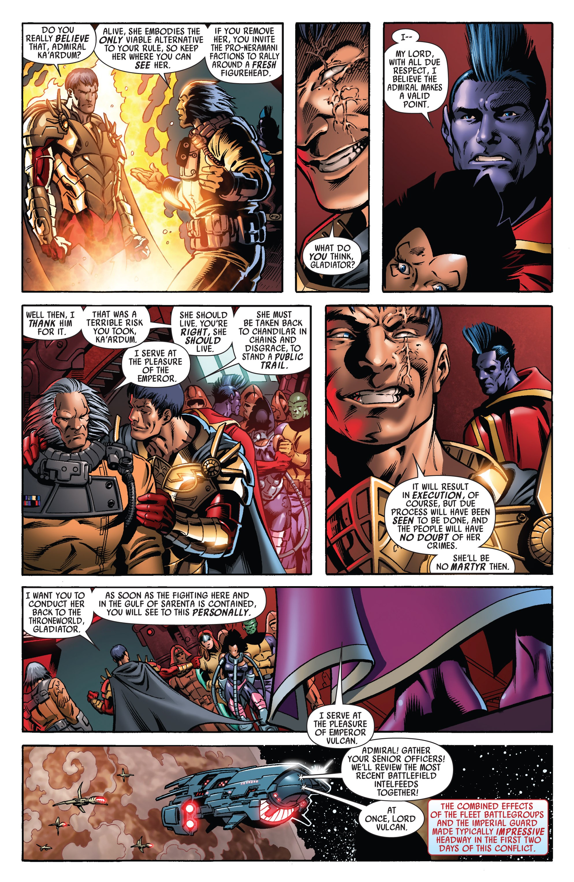 Read online War of Kings comic -  Issue #3 - 5