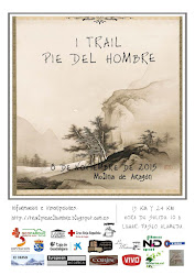 CARTEL I TRAIL PIE DEL HOMBRE