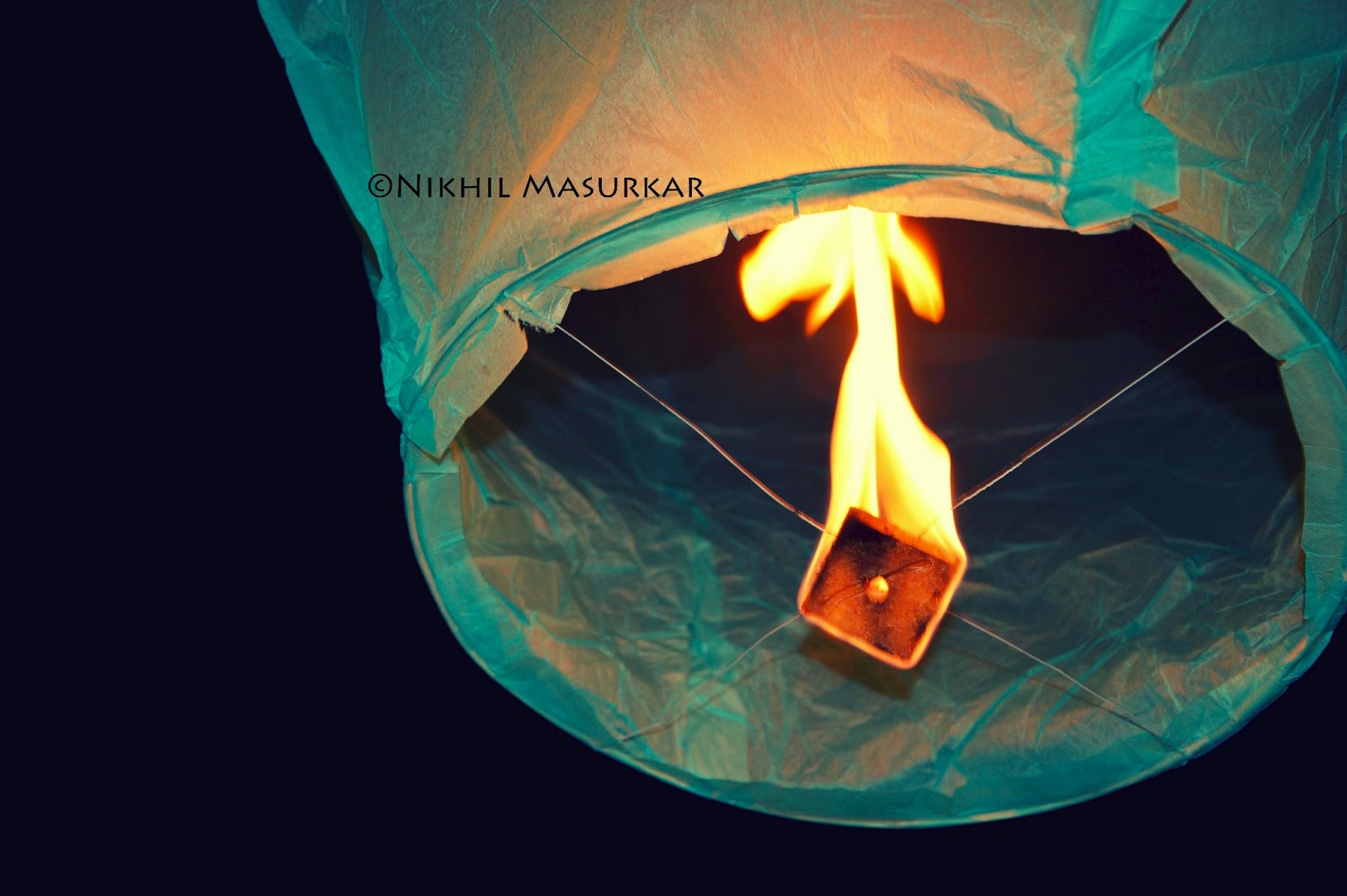 Nikhil Masurkar Photography Balloon Fire