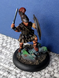 Terrible focus Finished Jason model front view