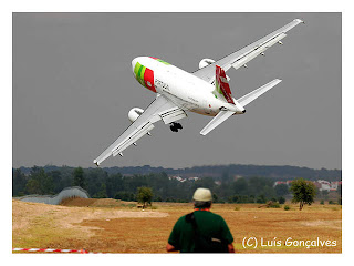 Portugal Air Show 2007 (Évora). The plane was an Airbus A310.