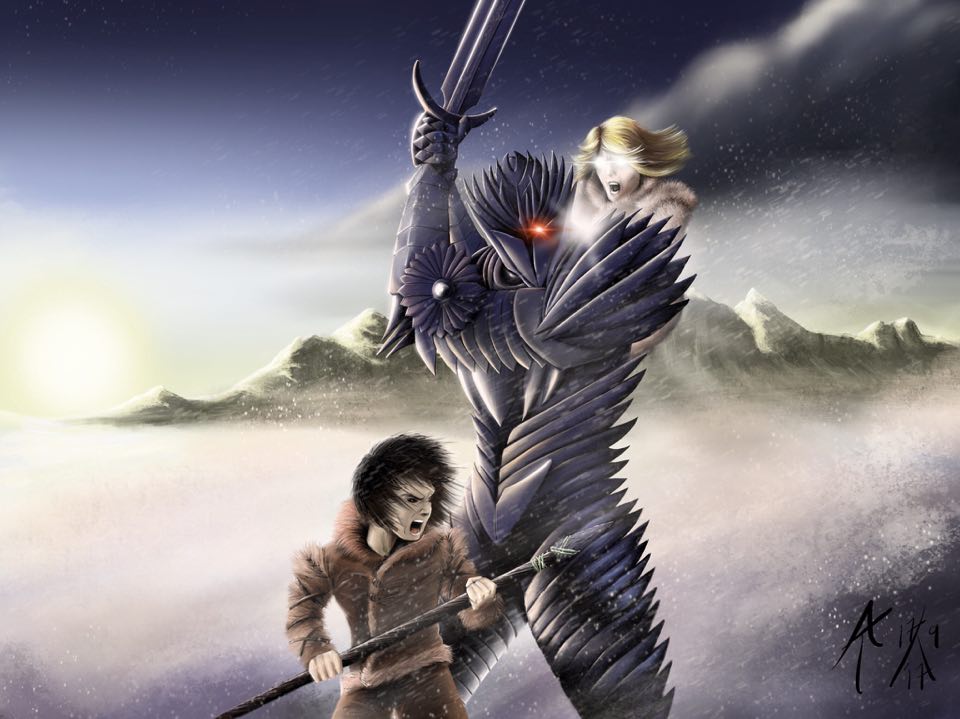 Mark Lawrence Red Sister, reader art!