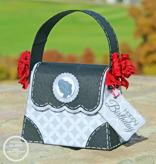 Jamiek711 Designs SVG Cutting Files Challenge Happy Birthday Purse