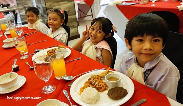 restaurant manners for kids - basic restaurant manners for kids- teaching kids - fine dining for kids - homeschooling in bacolod - fine dining setup