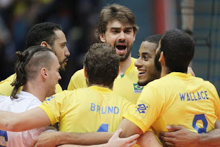 Brasil vence Estados Unidos em amistoso de vôlei Brasil vence Estados Unidos em amistoso de vôlei